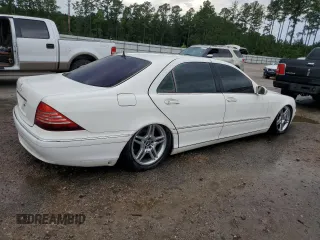 2003 Mercedes-Benz S-Class 4.3L with VIN WDBNG70J53A370666, listed as a Copart auction lot 66799764 with 0 mi miles and Non Repairable. Bid and sale history available at carsss.com. Image 3.