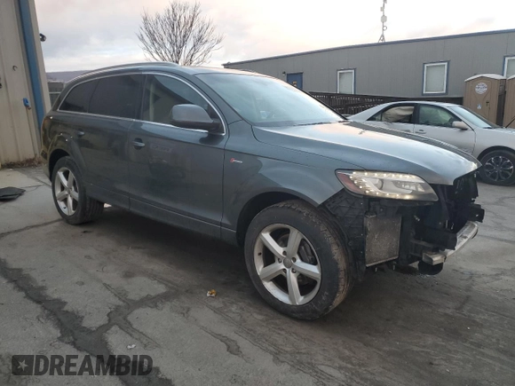 2015 Audi Q7 3.0T S line Prestige with VIN WA1DGAFE3FD002567, listed as a Copart auction lot 85378124 with 126,434 mi miles and Salvage Title. Bid and sale history available at carsss.com. Image 4.