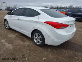 2012 Hyundai Elantra GLS with VIN 5NPDH4AE6CH126222, listed as a IAAI auction lot 41931190 with 210,205 mi miles. Bid and sale history available at carsss.com. Image 3.