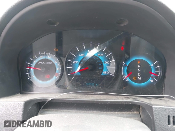 2012 Ford Fusion SEL with VIN 3FAHP0JG6CR157813, listed as a IAAI auction lot 42516219 with 187,705 mi miles and . Bid and sale history available at DreamBid. Image 7.
