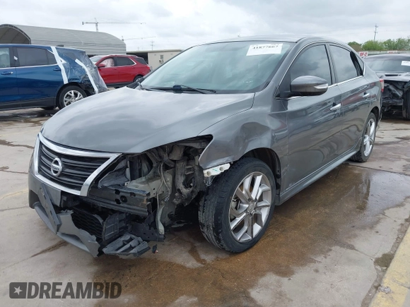 2015 Nissan Sentra SR with VIN 3N1AB7AP0FY301369, listed as a IAAI auction lot 41877667 with 131,082 mi miles and . Bid and sale history available at DreamBid. Image 2.