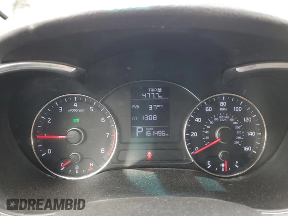 2015 Kia Forte LX with VIN KNAFK4A68F5429300, listed as a Copart auction lot 52424455 with 161,496 mi miles and Salvage Title. Bid and sale history available at carsss.com. Image 9.