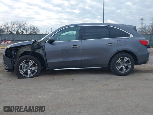 2020 Acura MDX with VIN 5J8YD4H37LL038312, listed as a IAAI auction lot 41149002 with 34,726 mi miles. Bid and sale history available at carsss.com. Image 15.