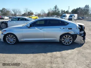 2018 Genesis G80 5.0L Ultimate with VIN KMHGN4JF4JU249515, listed as a IAAI auction lot 41806391 with 44,462 mi miles. Bid and sale history available at carsss.com. Image 14.