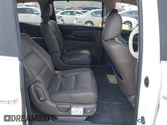 2011 Honda Odyssey EX-L with VIN 5FNRL5H67BB070541, listed as a IAAI auction lot 41812554 with 150,898 mi miles and . Bid and sale history available at DreamBid. Image 8.