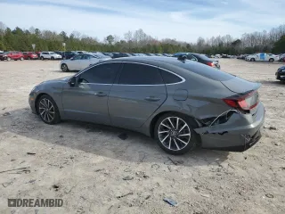 2022 Hyundai Sonata Limited with VIN KMHL34J25NA246390, listed as a Copart auction lot 48246005 with 33,781 mi miles and Salvage Title. Bid and sale history available at carsss.com. Image 2.