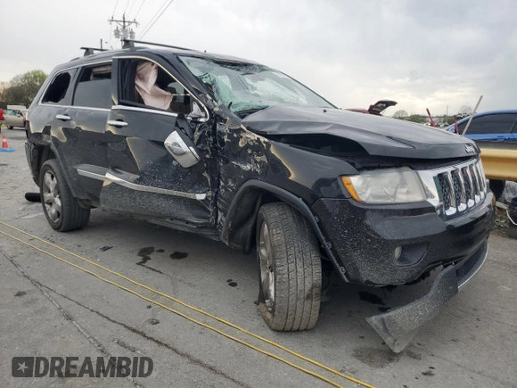 2012 Jeep Grand Cherokee Overland with VIN 1C4RJECT7CC311578, listed as a Copart auction lot 51905715 with 172,980 mi miles and Salvage Title. Bid and sale history available at carsss.com. Image 4.