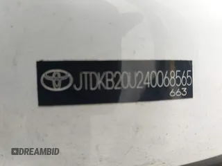 2004 Toyota Prius with VIN JTDKB20U240068565, listed as a IAAI auction lot 40417158 with 192,764 mi miles and . Bid and sale history available at DreamBid. Image 9.