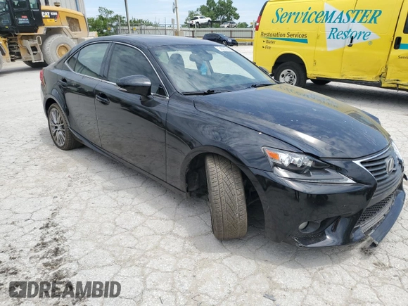 2014 Lexus IS 250 with VIN JTHBF1D2XE5011525, listed as a Copart auction lot 58239585 with 151,164 mi miles and Salvage title. Bid and sale history available at DreamBid. Image 4.
