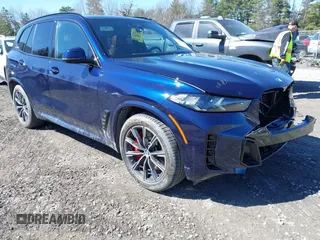 2024 BMW X5 xDrive50e with VIN 5UX43EU08R9T76677, listed as a IAAI auction lot 41777924 with 19,013 mi miles. Bid and sale history available at carsss.com. Image 1.