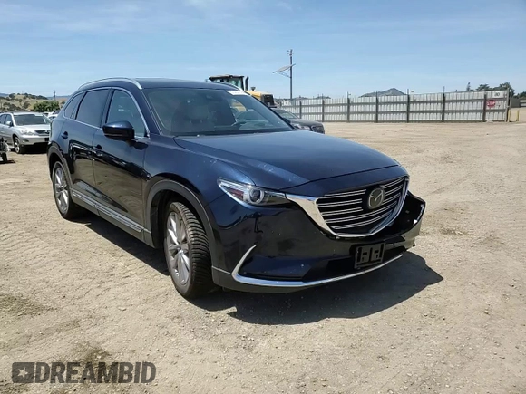2021 Mazda CX-9 Grand Touring with VIN JM3TCBDY6M0520443, listed as a Copart auction lot 57403735 with 31,414 mi miles and Salvage title. Bid and sale history available at DreamBid. Image 14.