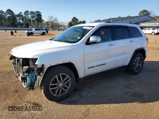 2017 Jeep Grand Cherokee Limited with VIN 1C4RJEBGXHC828918, listed as a Copart auction lot 45581845 with 158,816 mi miles and Salvage Title. Bid and sale history available at carsss.com. Image 1.