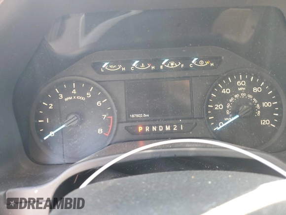 2018 Ford F-150 XL with VIN 1FTEX1EB4JKD76711, listed as a Copart auction lot 57730345 with 187,502 mi miles and Clean title. Bid and sale history available at DreamBid. Image 9.