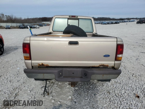 1997 Ford Ranger XLT with VIN 1FTCR14X0VPA08209, listed as a Copart auction lot 80486034 with 216,664 mi miles and Clean Title. Bid and sale history available at DreamBid. Image 6.