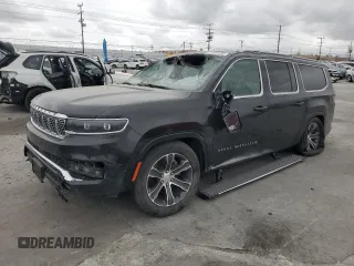 2024 Jeep Grand Wagoneer with VIN 1C4SJSEP5RS109871, listed as a Copart auction lot 53507155 with 6,377 mi miles and Clean title. Bid and sale history available at DreamBid. Image 1.