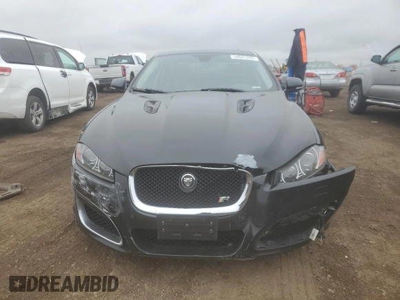 2012 Jaguar XF with VIN SAJWA0JC2CMS55201, listed as a Copart auction lot 54681285 with 94,415 mi miles and Salvage Title. Bid and sale history available at DreamBid. Image 5.