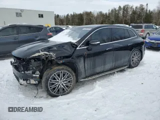 2023 Mercedes-Benz EQS with VIN 4JGDM4EBXPA028167, listed as a Copart auction lot 42803585 with 32,760 mi miles and Salvage Title. Bid and sale history available at carsss.com. Image 1.