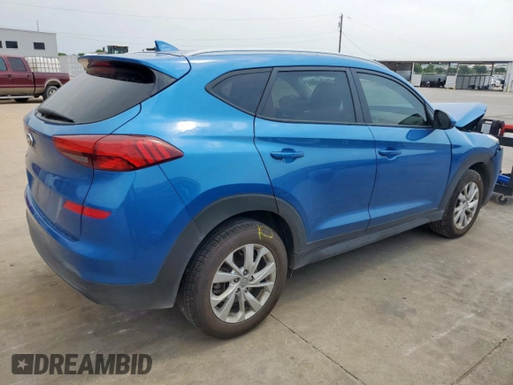 2019 Hyundai Tucson Value with VIN KM8J33A48KU913336, listed as a Copart auction lot 57070025 with 83,037 mi miles and Salvage title. Bid and sale history available at DreamBid. Image 3.
