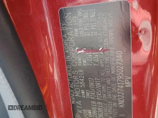 2009 Kia Borrego EX with VIN KNDJJ741795027340, listed as a Copart auction lot 89402315 with 227,298 mi miles and Salvage Title. Bid and sale history available at DreamBid. Image 13.