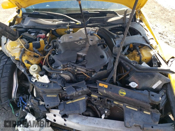 2005 Nissan 350Z Touring with VIN JN1AZ34E55M655680, listed as a Copart auction lot 74091984 with 114,576 mi miles and Salvage Title. Bid and sale history available at DreamBid. Image 12.