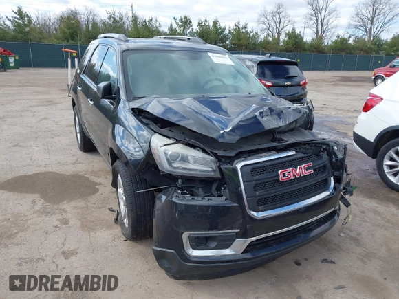 2015 GMC Acadia SLE with VIN 1GKKRPKD5FJ308361, listed as a IAAI auction lot 41968459 with 135,498 mi miles. Bid and sale history available at carsss.com. Image 1.