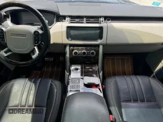 2017 Land Rover Range Rover z VIN SALGS2FE1HA356141, wystawiony jako Copart lot #60175845 z przebiegiem 57 214 mil mil oraz Nie do naprawy • Non repairable. Historia ofert i sprzedaży dostępna na DreamBid. Obrazek 8.