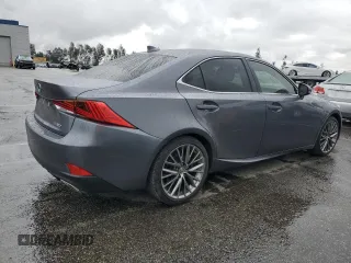 2019 Lexus IS with VIN JTHBA1D2XK5090799, listed as a Copart auction lot 48598785 with 22,079 mi miles and Salvage Title. Bid and sale history available at carsss.com. Image 3.