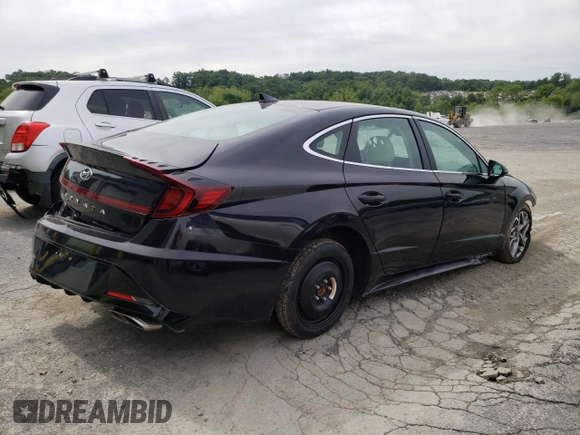 2023 Hyundai Sonata SEL z VIN KMHL64JA1PA283227, wystawiony jako Copart lot #58349575 z przebiegiem 51 152 mil mil oraz Szkoda całkowita • Salvage title. Historia ofert i sprzedaży dostępna na DreamBid. Obrazek 3.
