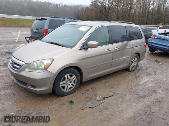 2006 Honda Odyssey EX with VIN 5FNRL38486B093156, listed as a IAAI auction lot 41109483 with 191,785 mi miles. Bid and sale history available at carsss.com. Image 2.