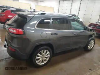 2016 Jeep Cherokee Limited with VIN 1C4PJMDS3GW235790, listed as a Copart auction lot 53075855 with 34,163 mi miles and Clean title. Bid and sale history available at DreamBid. Image 3.