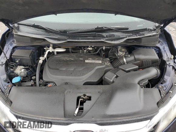2020 Honda Odyssey EX with VIN 5FNRL6H56LB017408, listed as a Copart auction lot 44241645 with 75,520 mi miles and Salvage Title. Bid and sale history available at DreamBid. Image 12.