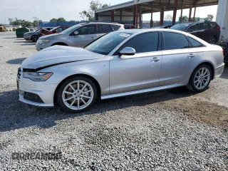 2017 Audi A6 Premium Plus with VIN WAUG8AFC6HN043171, listed as a Copart auction lot 56413765 with 118,240 mi miles and Salvage title. Bid and sale history available at DreamBid. Image 1.