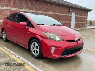 2013 Toyota Prius One with VIN JTDKN3DUXD5671581, listed as a Copart auction lot 52106405 with 170,030 mi miles and Clean Title. Bid and sale history available at carsss.com. Image 1.