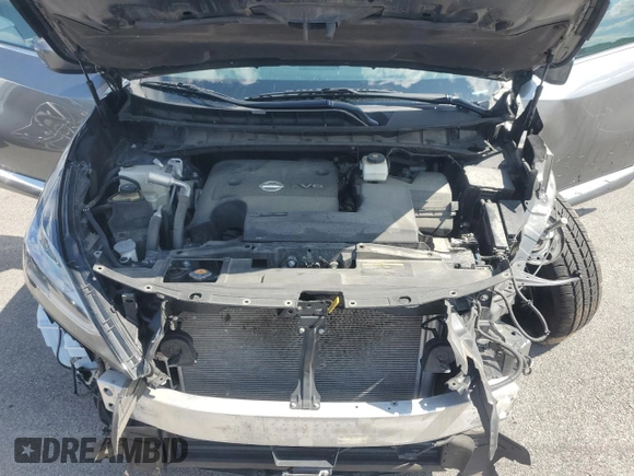 2022 Nissan Murano S with VIN 5N1AZ2AJ6NC114275, listed as a Copart auction lot 70842084 with 58,558 mi miles and Non Repairable. Bid and sale history available at DreamBid. Image 12.