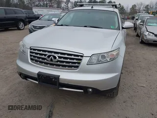 2006 Infiniti FX with VIN JNRAS08W86X204908, listed as a IAAI auction lot 41797663 with 163,333 mi miles and . Bid and sale history available at carsss.com. Image 6.