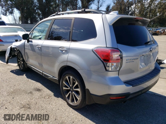 2018 Subaru Forester Touring with VIN JF2SJGWC5JH604342, listed as a Copart auction lot 45248095 with 57,417 mi miles and Salvage Title. Bid and sale history available at carsss.com. Image 2.