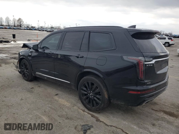 2020 Cadillac XT6 AWD Sport z VIN 1GYKPHRS2LZ129617, wystawiony jako Copart lot #87193304 z przebiegiem Nie podano mil oraz Szkoda całkowita • Salvage title. Historia ofert i sprzedaży dostępna na DreamBid. Obrazek 2.