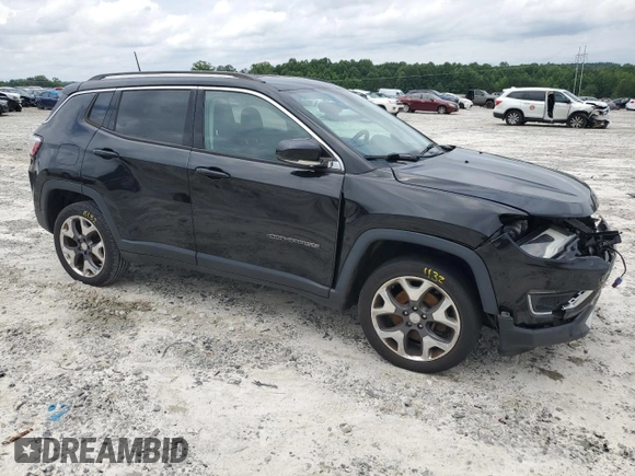 2018 Jeep Compass Limited z VIN 3C4NJDCB0JT340924, wystawiony jako Copart lot #60721325 z przebiegiem 140 441 mil mil oraz Szkoda całkowita • Salvage title. Historia ofert i sprzedaży dostępna na DreamBid. Obrazek 4.