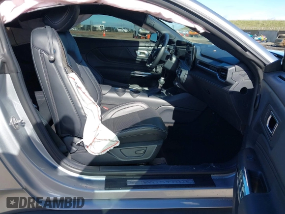 2024 Ford Mustang EcoBoost with VIN 1FA6P8TH8R5121807, listed as a IAAI auction lot 41582458 with 7,694 mi miles. Bid and sale history available at carsss.com. Image 5.