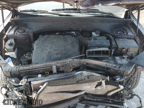 2020 Kia Telluride S z VIN 5XYP6DHC2LG045345, wystawiony jako Copart lot #59537425 z przebiegiem 95 433 mil mil oraz Szkoda całkowita • Salvage title. Historia ofert i sprzedaży dostępna na DreamBid. Obrazek 12.