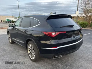 2022 Acura MDX w/Advance Package with VIN 5J8YE1H85NL007733, listed as a Copart auction lot 54273895 with 73,146 mi miles and Salvage Title. Bid and sale history available at carsss.com. Image 3.