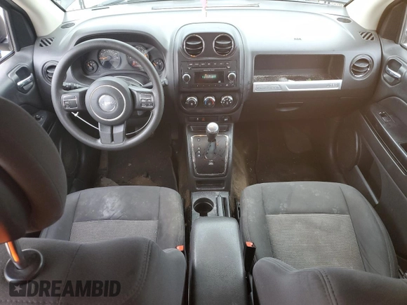 2015 Jeep Compass Sport with VIN 1C4NJCBA1FD226513, listed as a Copart auction lot 45859975 with 159,895 mi miles and Salvage Title. Bid and sale history available at carsss.com. Image 8.