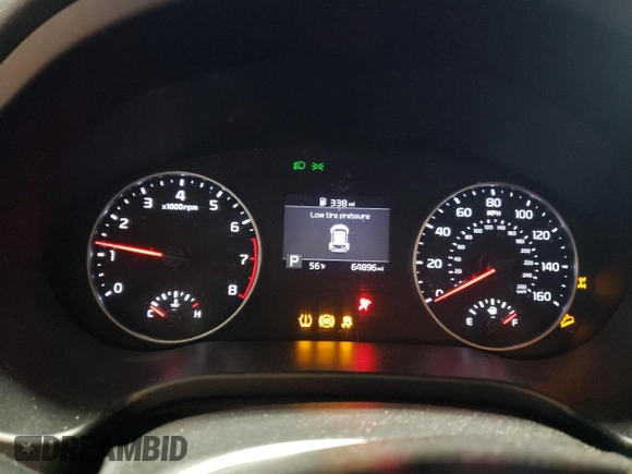 2021 Kia Seltos LX with VIN KNDEPCAA6M7121185, listed as a Copart auction lot 49608255 with 64,896 mi miles and Salvage Title. Bid and sale history available at DreamBid. Image 9.