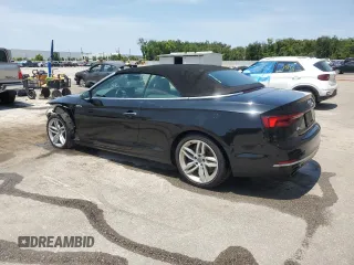 2019 Audi A5 Cabriolet Premium z VIN WAUWNGF55KN003860, wystawiony jako Copart lot #57211135 z przebiegiem 40 023 mil mil oraz Szkoda całkowita • Salvage title. Historia ofert i sprzedaży dostępna na DreamBid. Obrazek 2.