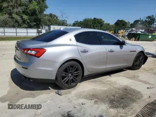 2015 Maserati Ghibli с VIN ZAM57XSA9F1154155, выставлен на аукционе Copart как лот 57093695 с пробегом 63 190 миль миль и Списание • Salvage title. История ставок и продаж доступна на DreamBid. Изображение 3.