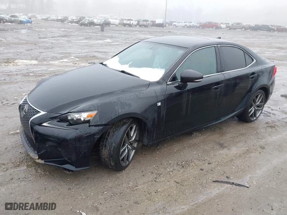 2015 Lexus IS 250 with VIN JTHCF1D25F5021708, listed as a IAAI auction lot 41580242 with 143264 miles. Bid and sale history available at carsss.com. Image 17.