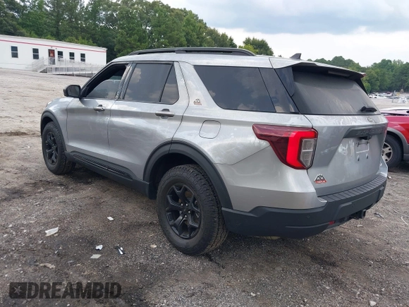 2022 Ford Explorer Timberline with VIN 1FMSK8JH6NGB87809, listed as a IAAI auction lot 39987416 with 26,569 mi miles. Bid and sale history available at carsss.com. Image 3.
