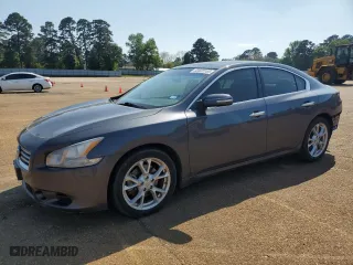 2012 Nissan Maxima 3.5 S with VIN 1N4AA5AP7CC800894, listed as a Copart auction lot 52020155 with 110,492 mi miles and Salvage Title. Bid and sale history available at carsss.com. Image 1.