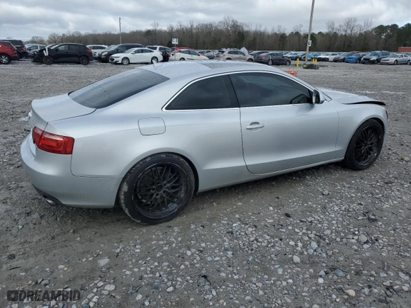 2008 Audi A5 with VIN WAUDK78T28A041896, listed as a Copart auction lot 45148995 with 154,580 mi miles and Salvage Title. Bid and sale history available at carsss.com. Image 3.
