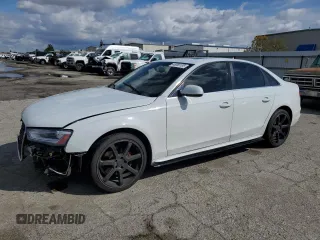 2014 Audi A4 Premium Plus with VIN WAUFFAFL9EN043114, listed as a Copart auction lot 48069195 with 115,398 mi miles and Salvage Title. Bid and sale history available at carsss.com. Image 1.